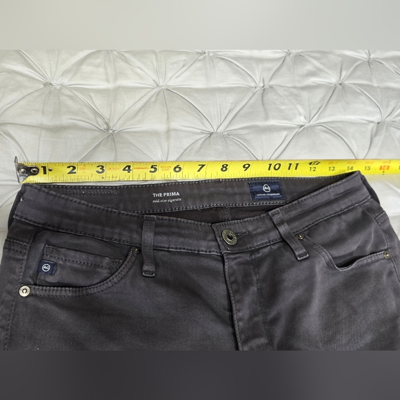 🤩Host Pick❤️AG Adriano Goldschmied The Prima Mid-Rise Jeans Women's Sz 27R - Picture 7 of 12